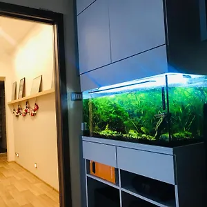 Apartmán Novy V Ostrave U Misky S Akvariem A Vyhledem Z Balkonu Na Beskydy 